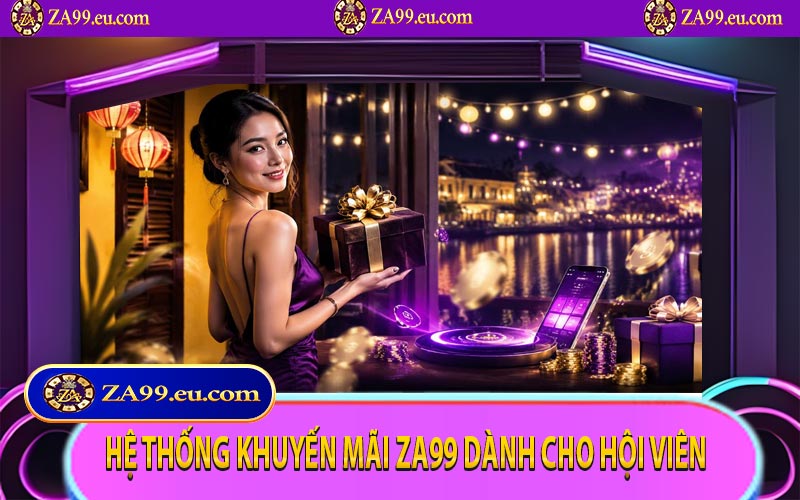 Hệ thống khuyến mãi ZA99 dành cho hội viên
